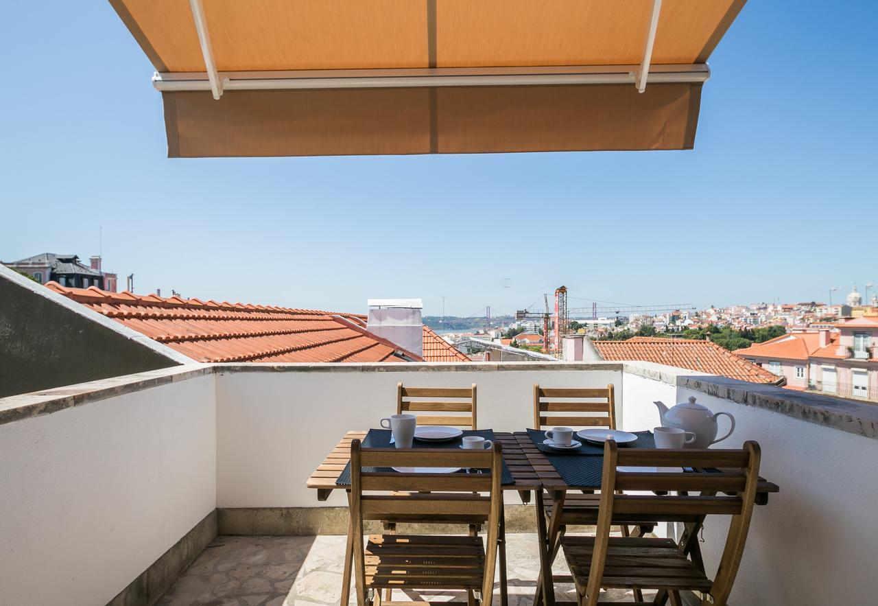 Ferienwohnung Principe Real Views By Homing Lisboa Exterior foto